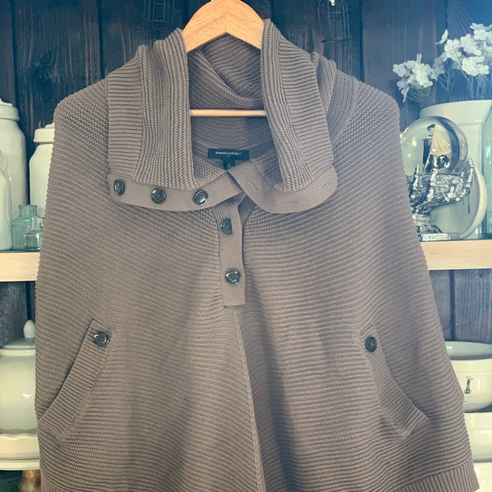 Banana Republic Sweater Poncho
